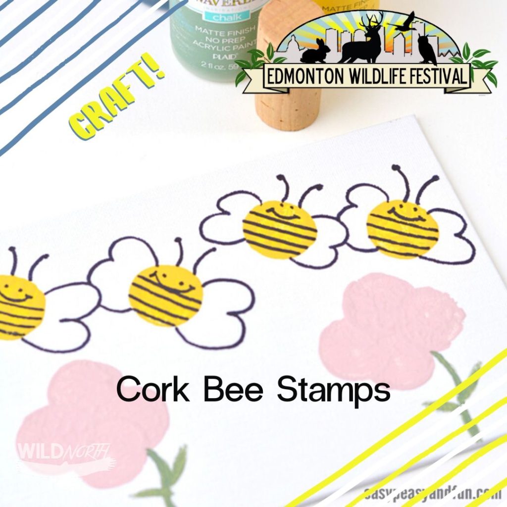 Cork Bee Stamps